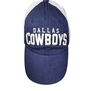Vintage Dallas Cowboy Snapback Cap Hat Mesh Official Dallas Cowboys Merchandise